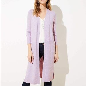 🤩Host Pick🤩NWOT LOFT Pocket Duster Cardigan